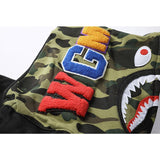 Bathing Ape Hoodie Autumn and Winter Men's Cotton Hooded Sweater Fleece Jacket