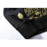 Bathing Ape Hoodie Autumn Men's Printed Sweater Jacket