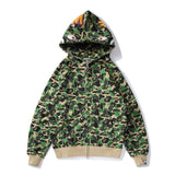 Bathing Ape Hoodie Spring and Autumn Zipper Hoodie Sweater