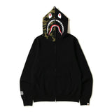 Bathing Ape Hoodie Autumn and Winter Men's Cotton Hooded Sweater Fleece Jacket