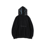 Bathing Ape Hoodie Shark Sweater Reflective Color Ape Head Coat Hooded Hoodie