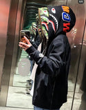 Bathing Ape Hoodie Camouflage Cardigan Men's and Women's Sweater Hoodie Coat