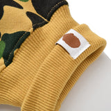 Bathing Ape Hoodie Falcon Camouflage Shark Jacket Fall/Winter Cardigan Zip Fleece Loose Hooded Sweater