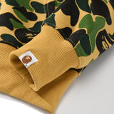 Bathing Ape Hoodie Falcon Camouflage Shark Jacket Fall/Winter Cardigan Zip Fleece Loose Hooded Sweater