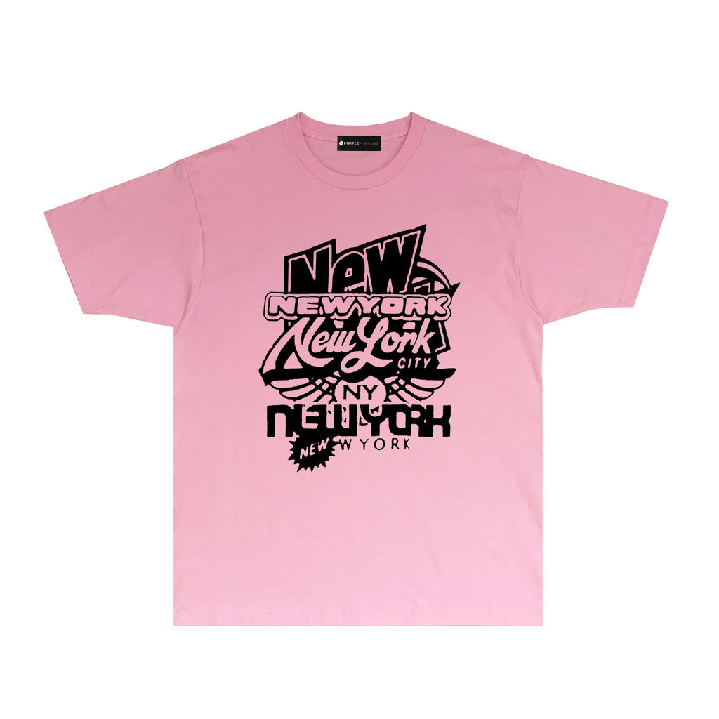 Purple Brand T Shirt Short Sleeve T-shirt Blouse