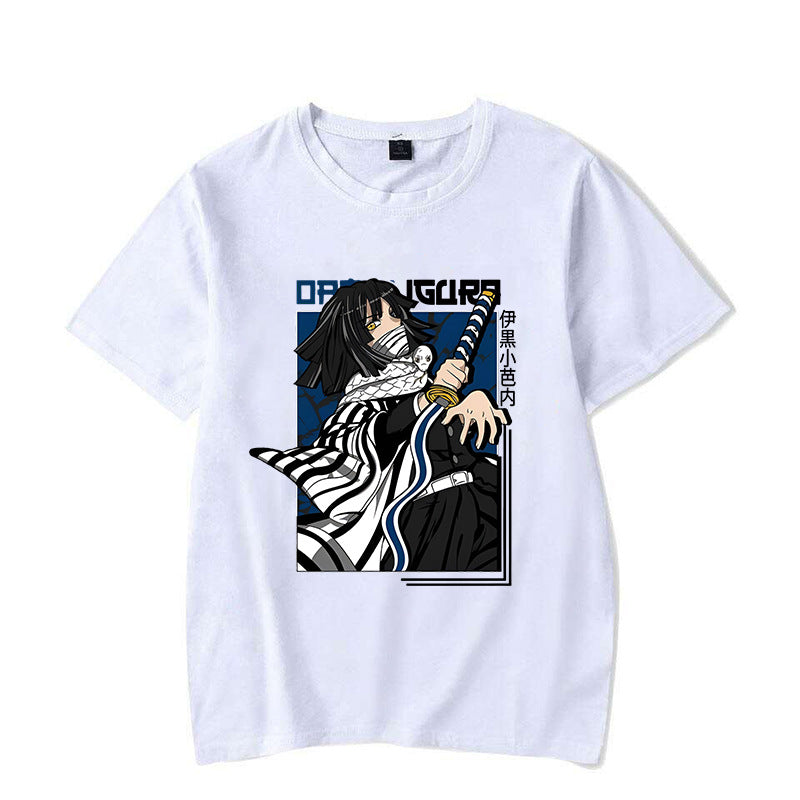 Anime Iguro Obanai Print T-shirt Women