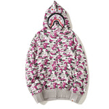 Bathing Ape Hoodie Classic Shark Hooded Cardigan Zip Sweater Jacket