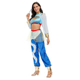 Arabian Nights Theme Dress All Saints Lamp of Aladdin Princess Jasmine Cosplay Uniform