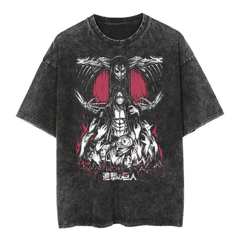 Harajuku Fashion Vintage T-Shirt Japanese Anime Naruto