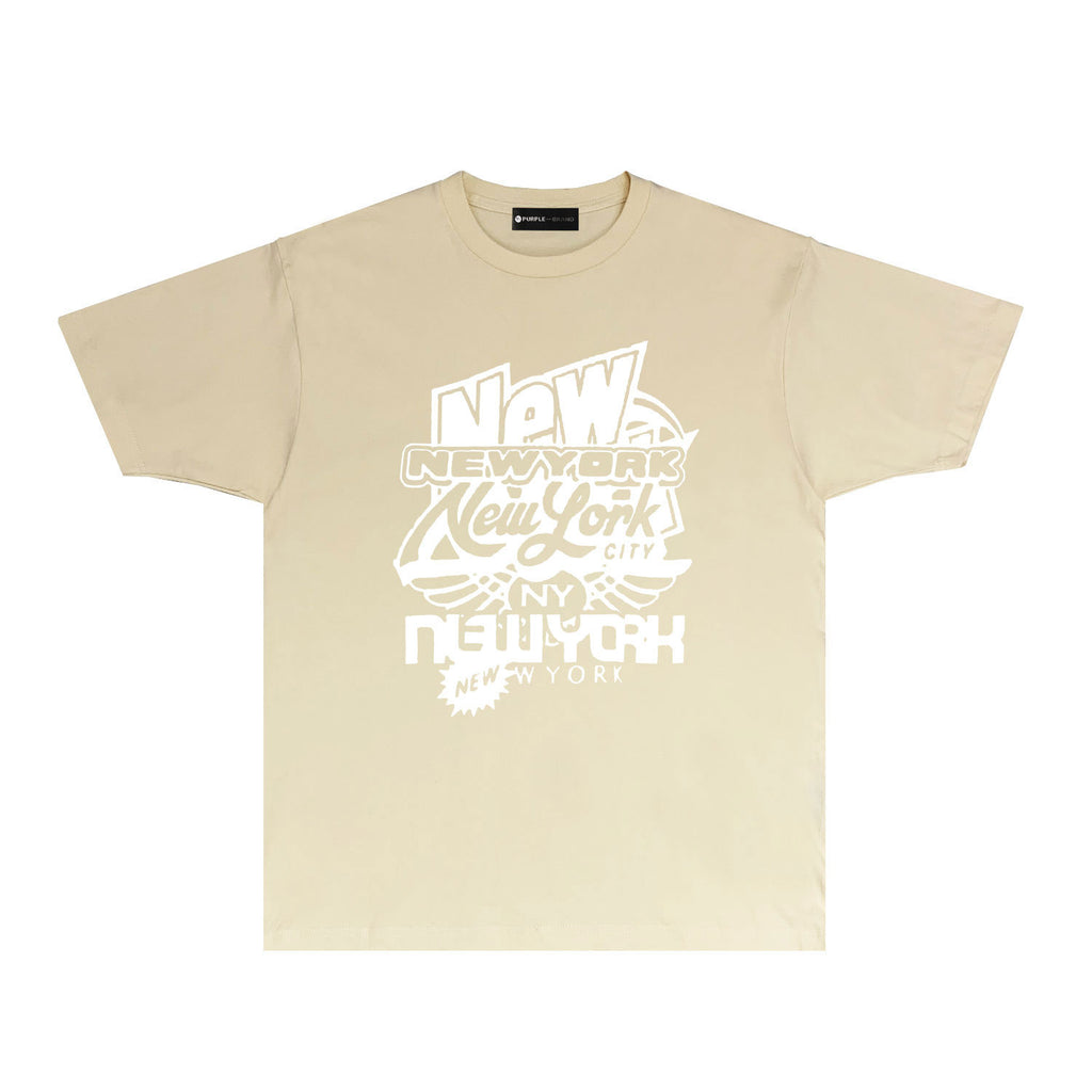 Purple Brand T Shirt Short Sleeve T-shirt Blouse