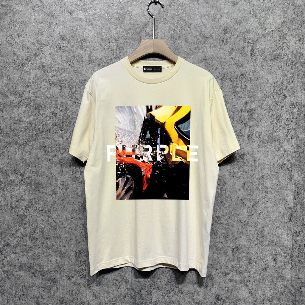 Purple Brand T Shirt Short Sleeve T-shirt Blouse