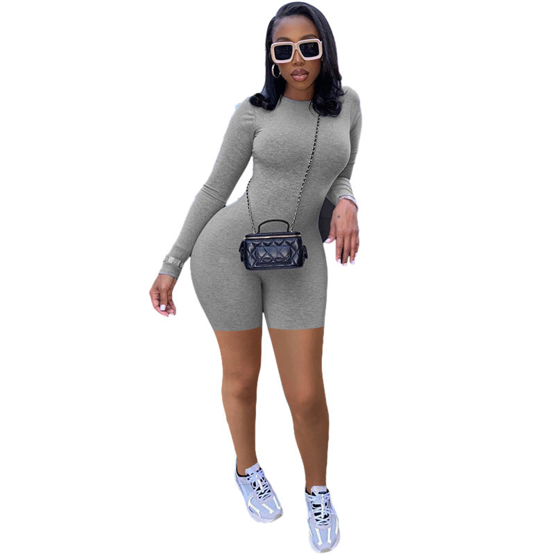 Women Jumpsuit Fall Women's Clothing Yoga Sports Fitness Jumpsuit