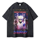 Anime Hunter x Hunter T-shirts Vintage Washed Phantom