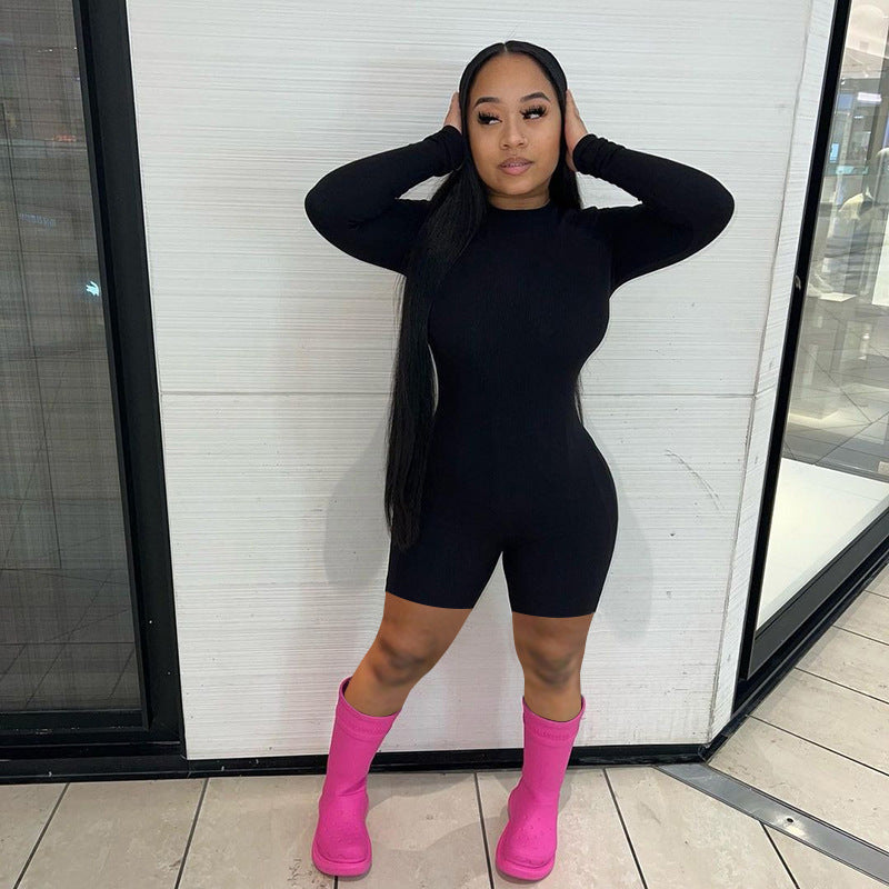 Women Jumpsuit Fall Women's Clothing Yoga Sports Fitness Jumpsuit