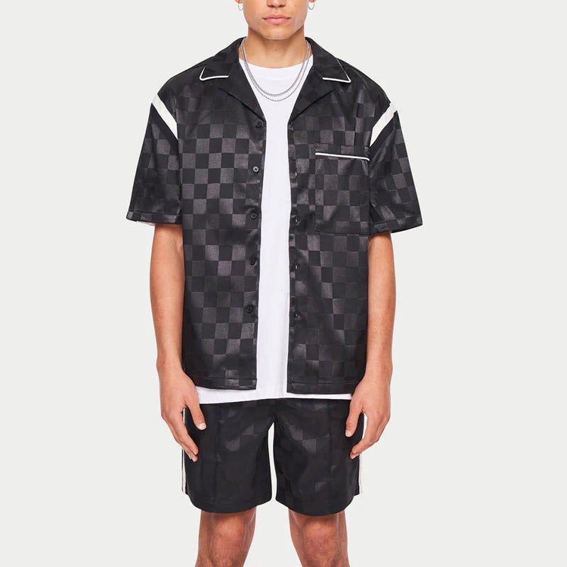 Men Co-Ords Men's Casual Sports Suit Shirt Men's Clothing