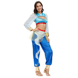 Arabian Nights Theme Dress All Saints Lamp of Aladdin Princess Jasmine Cosplay Uniform