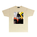 Purple Brand T Shirt Short Sleeve T-shirt Blouse