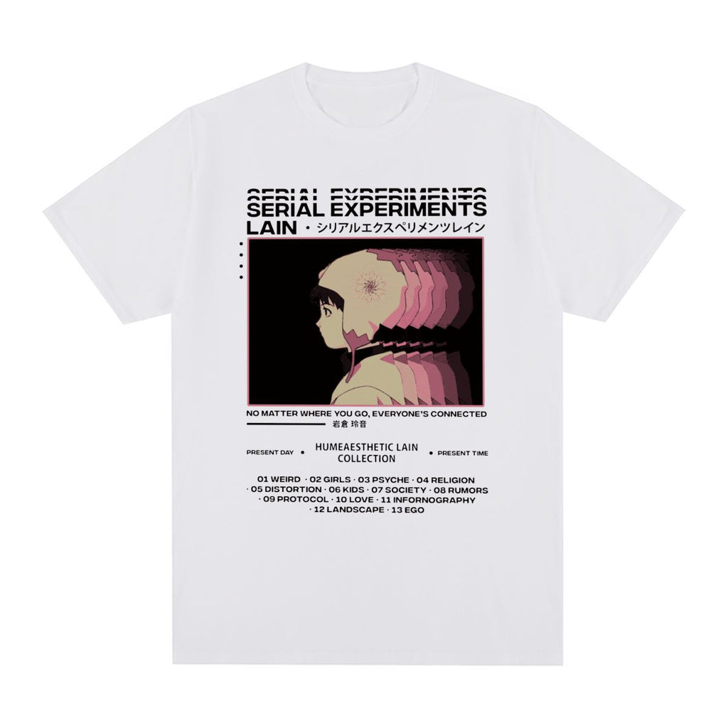 Serial Experiments Lain Vintage T-shirt Anime