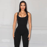 Women Jumpsuit Women's Fashion Sexy Backless Jumpsuit