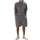 Men Co-Ords Men's Casual Short-Sleeved Shorts