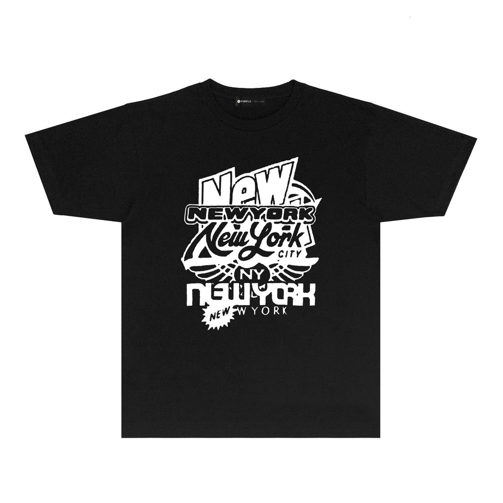 Purple Brand T Shirt Short Sleeve T-shirt Blouse