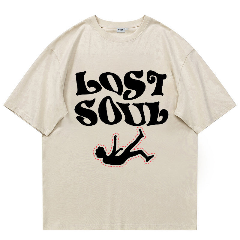 Men's T-Shirts Oversized Y2k Tops Graphic Summer Short