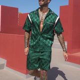 Men Co-Ords Men's Casual Sports Suit Shirt Men's Clothing