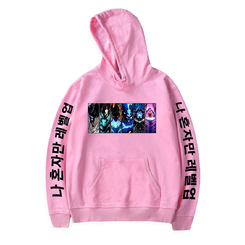 Korean Manga Solo Leveling Sung Jin Woo Hoodie Spring