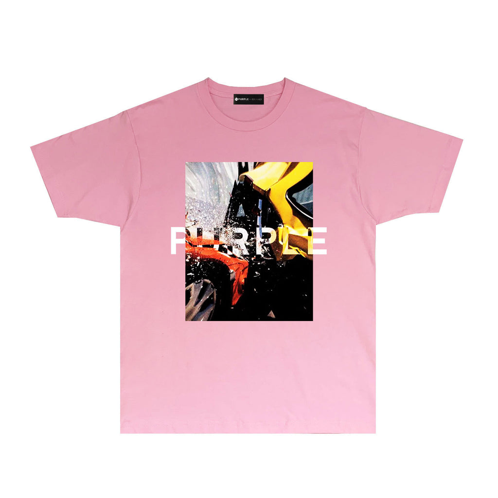 Purple Brand T Shirt Short Sleeve T-shirt Blouse