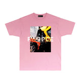 Purple Brand T Shirt Short Sleeve T-shirt Blouse