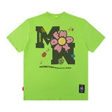 Men's T Shirt Letter Short Sleeve T-shirt Men's and Women's Loose Top