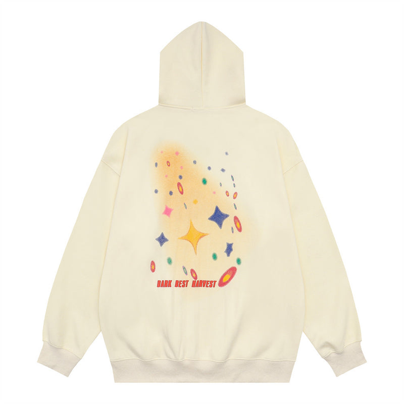 Men Hoodie XINGX Printed Hoodie Men's Casual Loose Autumn and Winter