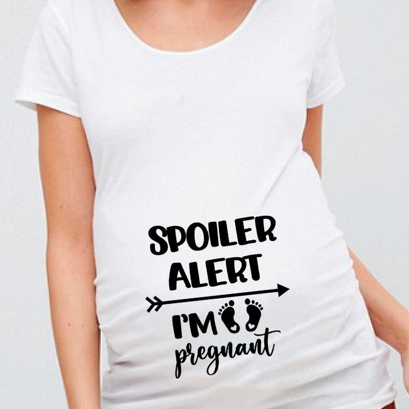 Baby In Progress Baby Loading Maternity Short Sleeve