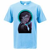 2024 New Summer Men Casual Jujutsu Kaisen Anime T shirts
