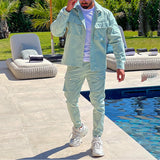 Men Co-Ords Overalls Men's Suit Sports and Leisure