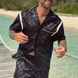 Men Co-Ords Men's Casual Sports Suit Shirt Men's Clothing
