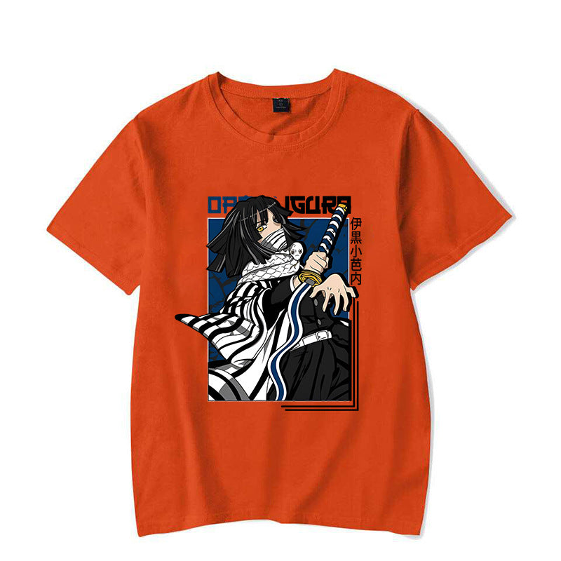 Anime Iguro Obanai Print T-shirt Women