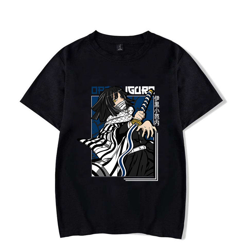Anime Iguro Obanai Print T-shirt Women