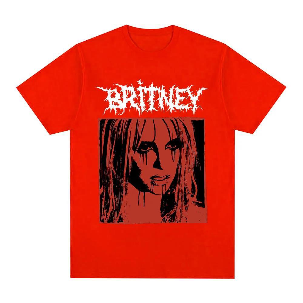 Britney Spears Metal Rock Graphic T-shirt Men Women Fashion