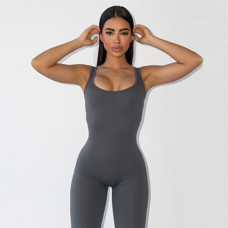 Women Jumpsuit Women's Fashion Sexy Backless Jumpsuit