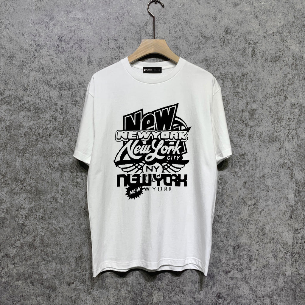 Purple Brand T Shirt Short Sleeve T-shirt Blouse