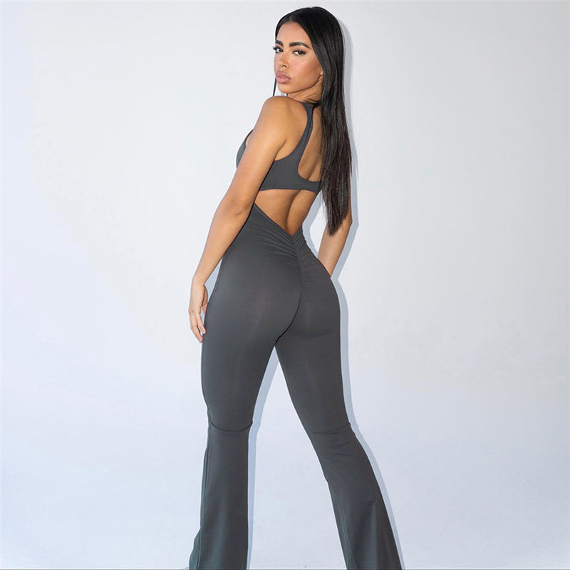 Women Jumpsuit Women's Fashion Sexy Backless Jumpsuit
