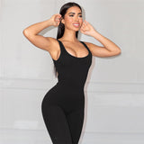 Women Jumpsuit Women's Fashion Sexy Backless Jumpsuit