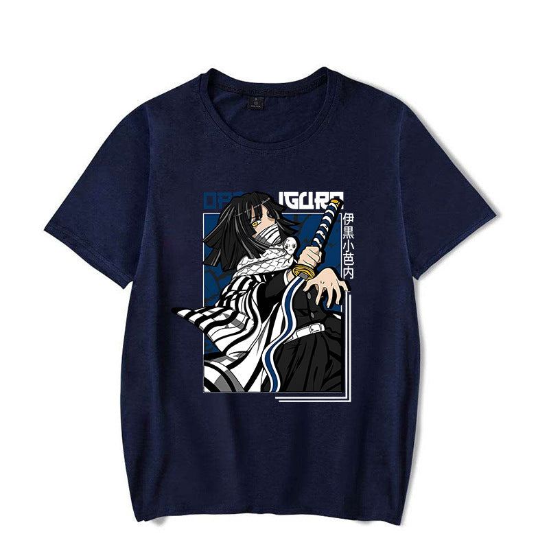 Anime Iguro Obanai Print T-shirt Women