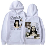 Lana Del Rey Hoodies Music Album Graphic Men Women Clothing
