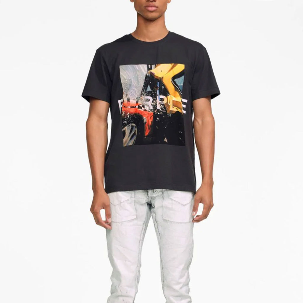 Purple Brand T Shirt Short Sleeve T-shirt Blouse