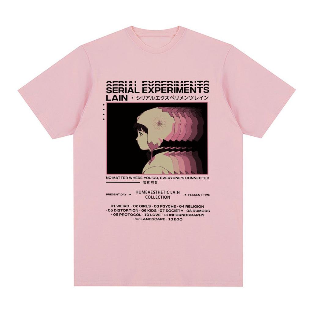 Serial Experiments Lain Vintage T-shirt Anime