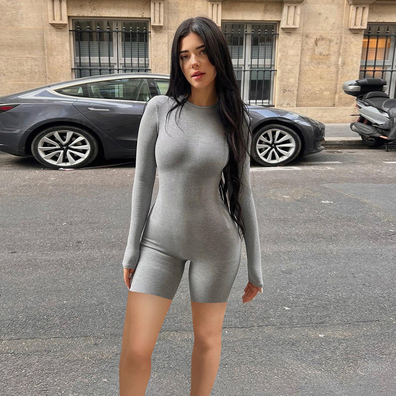 Women Jumpsuit Fall Women's Clothing Yoga Sports Fitness Jumpsuit