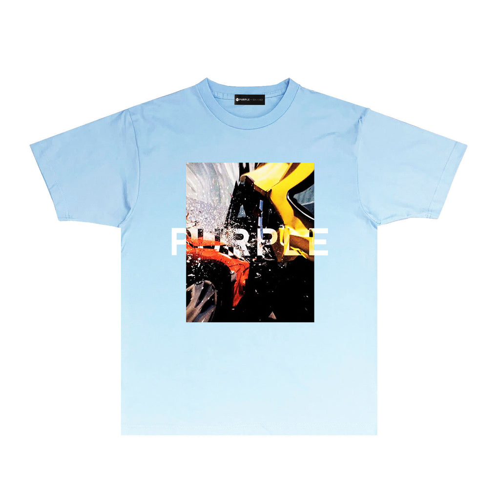 Purple Brand T Shirt Short Sleeve T-shirt Blouse