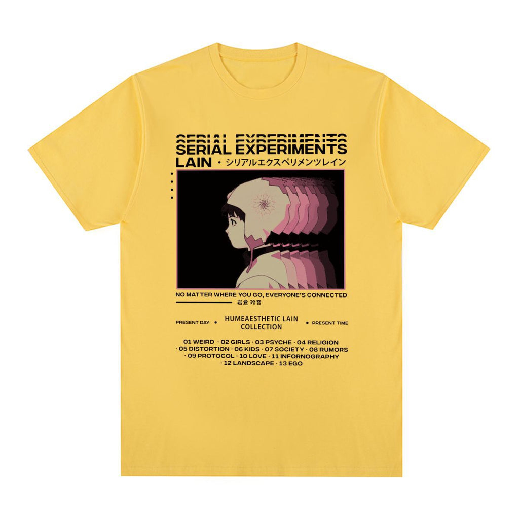 Serial Experiments Lain Vintage T-shirt Anime